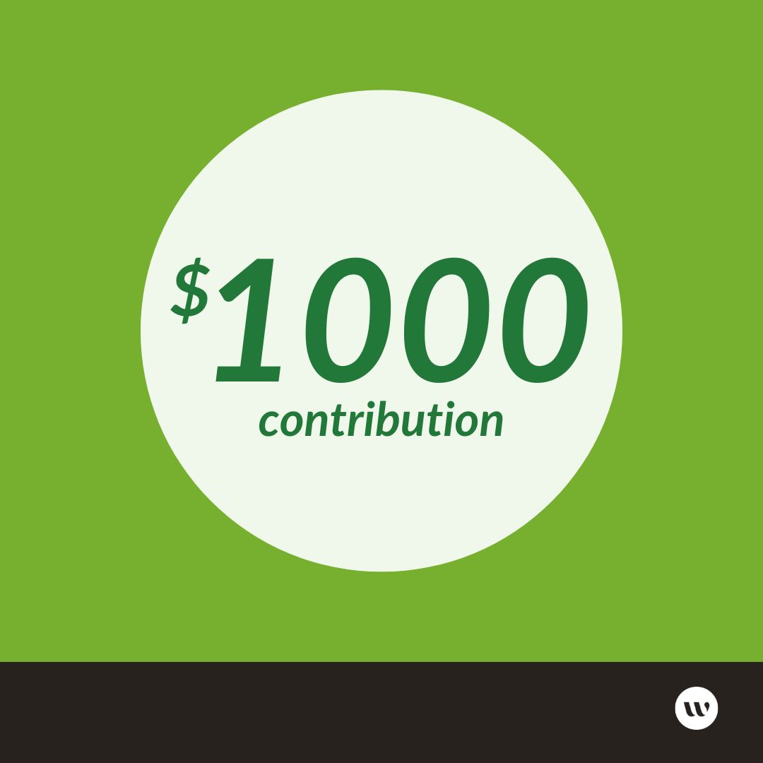 $1000 Contribution