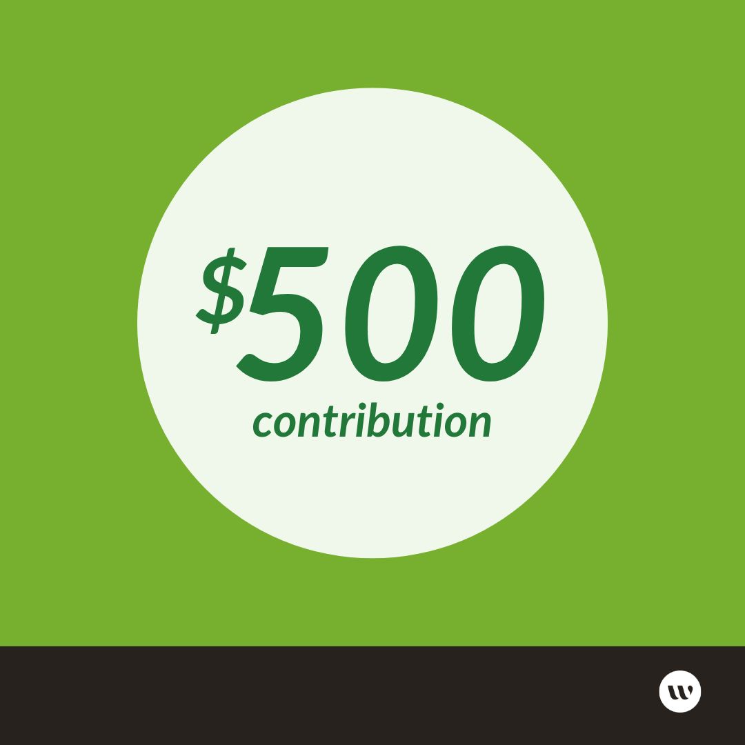 $500 Contribution